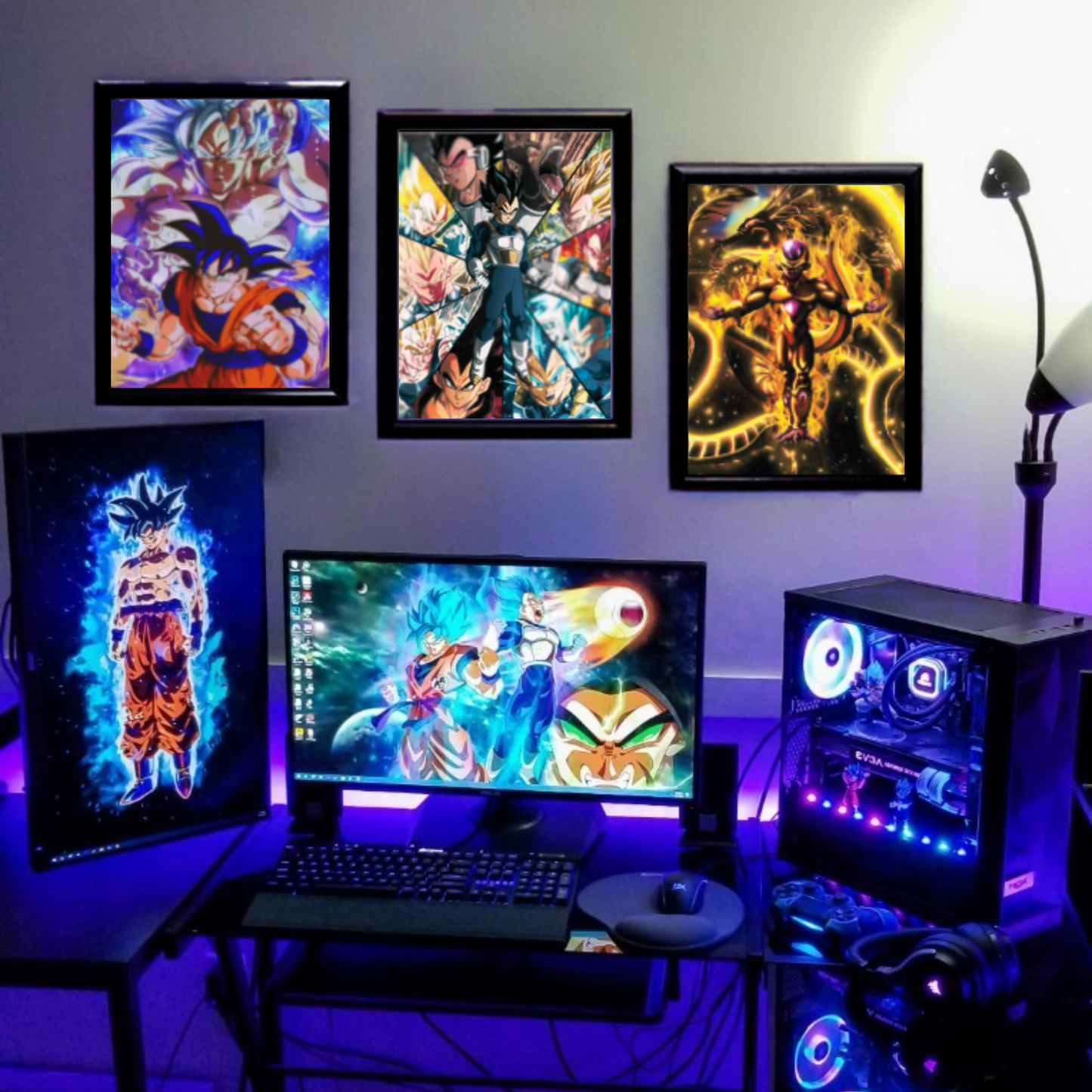 Póster 3D de Anime