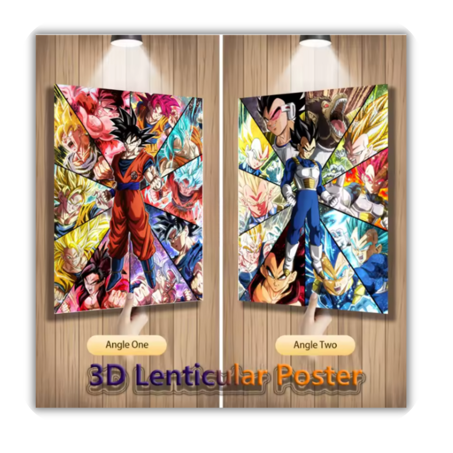 Póster 3D de Anime